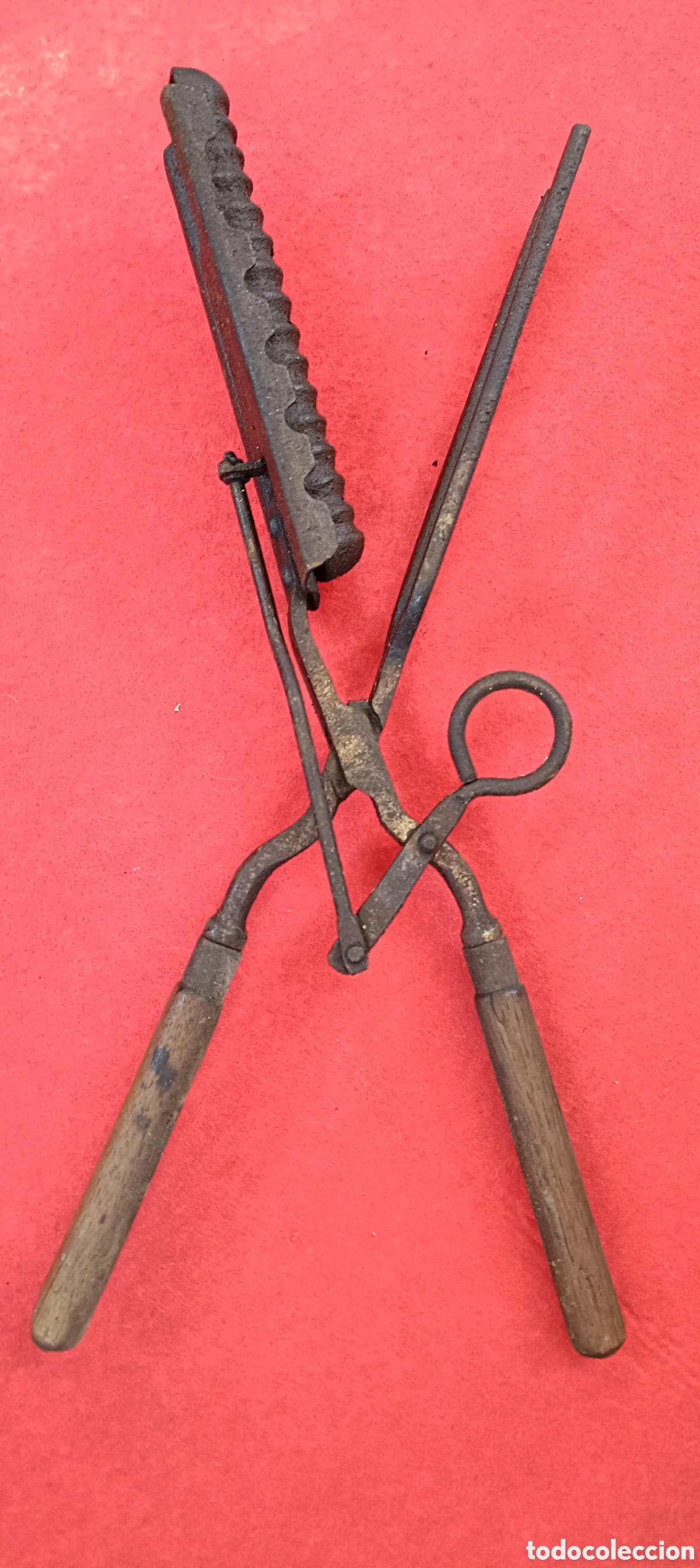 Antig&uuml;edades: ANTIGUO RIZADOR DE PELO PROFESIONAL - Foto 2