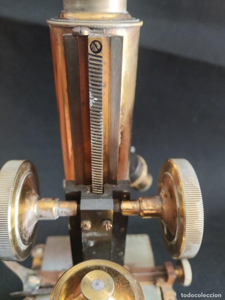 Antig&uuml;edades: Microscopio antiguo J. Swift & Son - Foto 3
