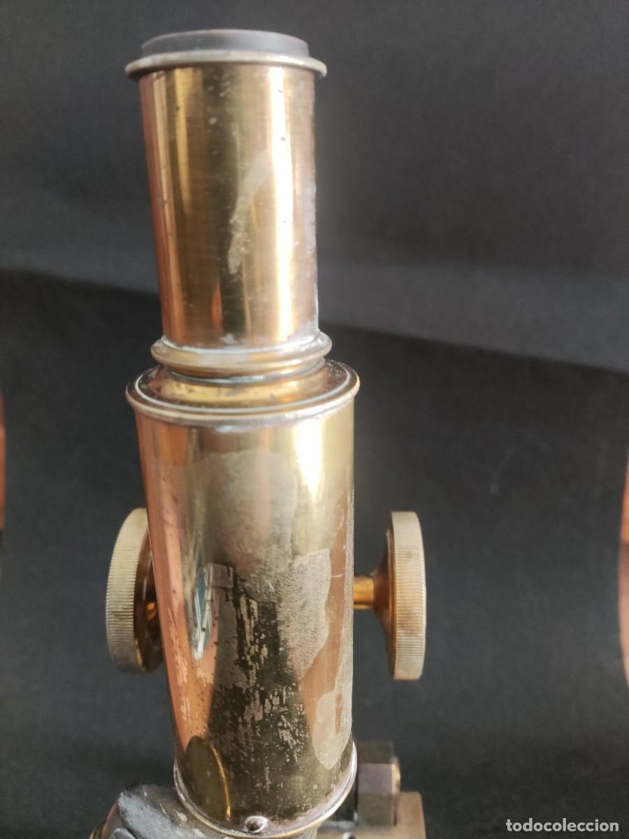 Antig&uuml;edades: Microscopio antiguo J. Swift & Son - Foto 12