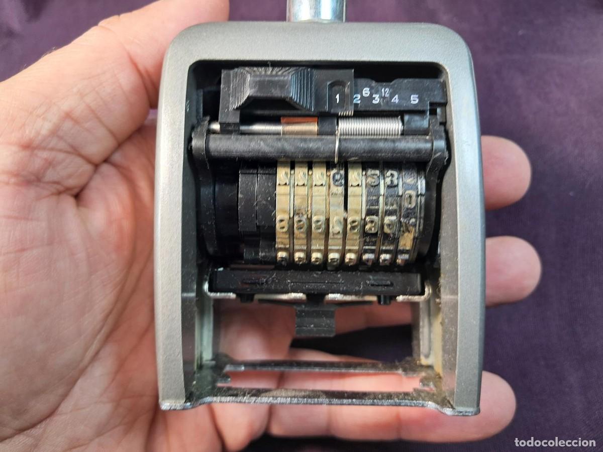 Antig&uuml;edades: MAQUINA DE NUMERAR-REXEL&ndash;VINTAGE AUTOMATIC NUMERING MACHINE DE COLECCI&Oacute;N - Foto 2