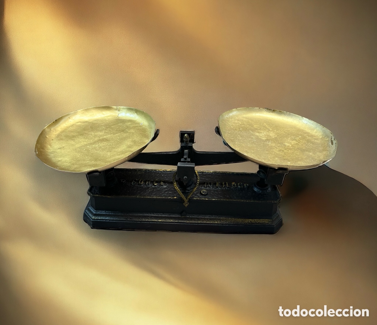 Antig&uuml;edades: B&aacute;scula antigua de fundici&oacute;n - Foto 6
