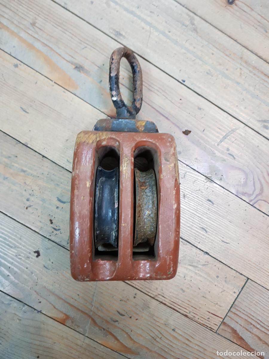 Antig&uuml;edades: ANTIGUA GARRUCHA O POLEA - Foto 2