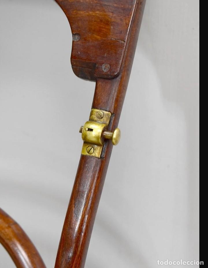 Antig&uuml;edades: Peque&ntilde;o pestillo para trona Thonet. - Foto 4