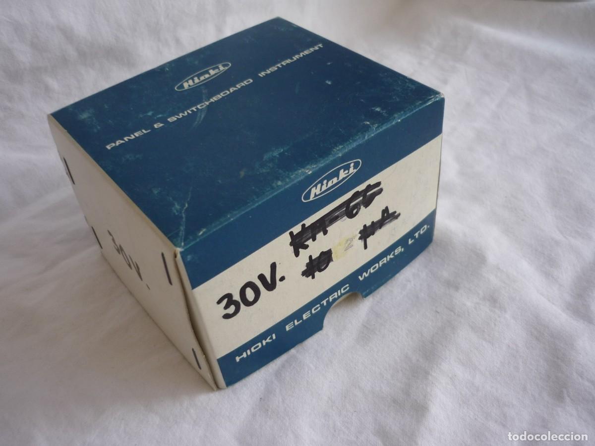 Antig&uuml;edades: Volt&iacute;metro japones en caja Hioki - Foto 9
