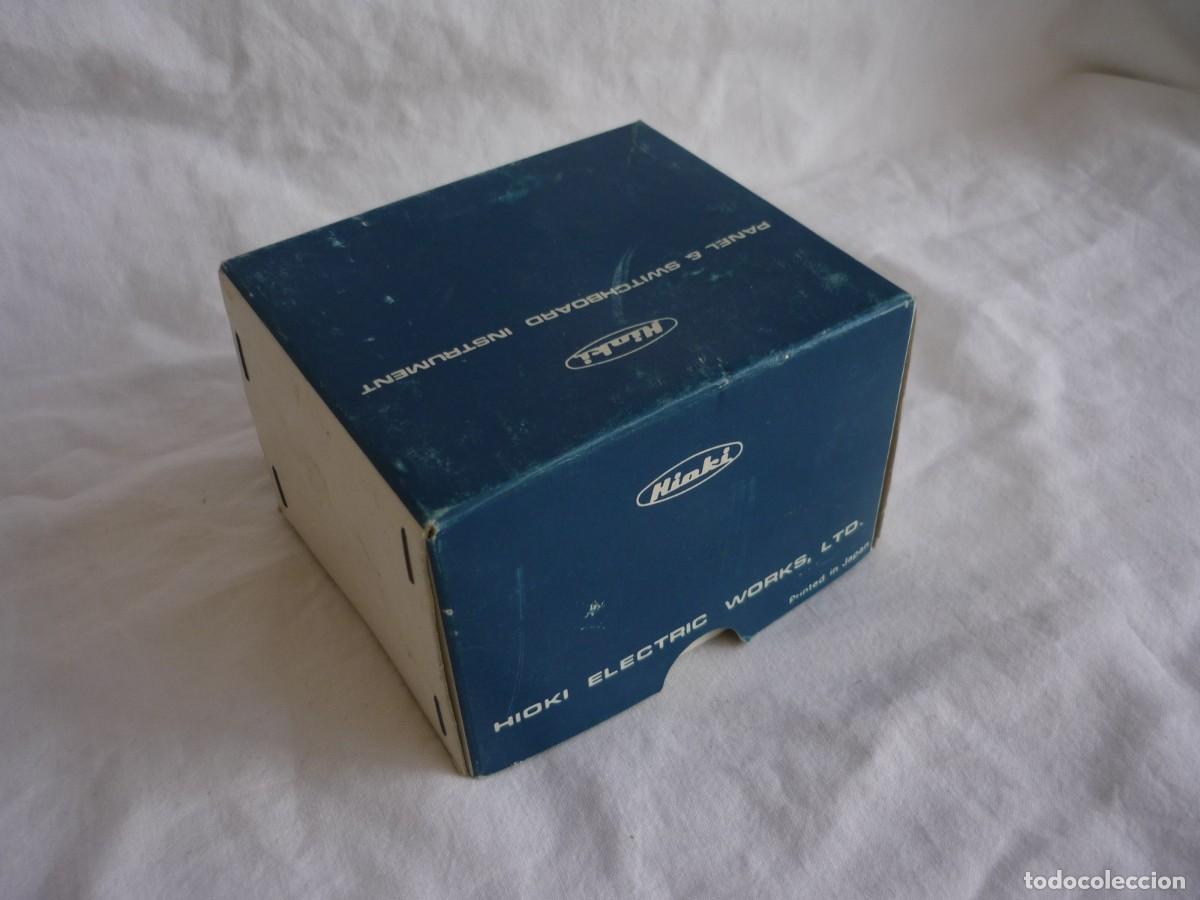 Antig&uuml;edades: Volt&iacute;metro japones en caja Hioki - Foto 10