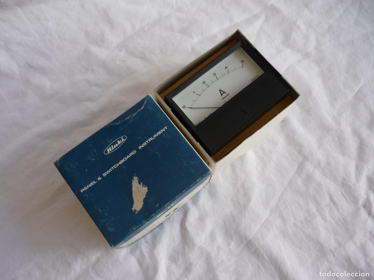 Antig&uuml;edades: Amper&iacute;metro japon&eacute;s en caja Hioki - Foto 2