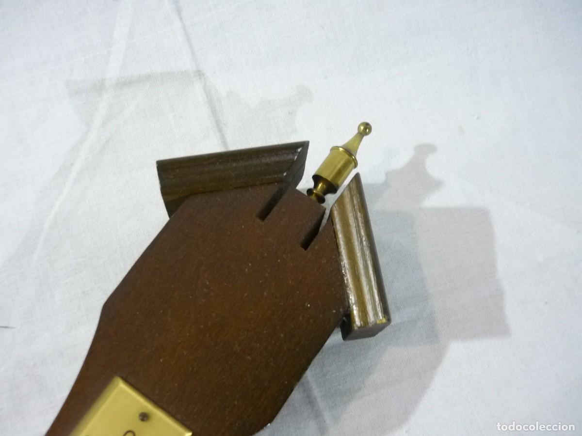 Antig&uuml;edades: Term&oacute;metro higr&oacute;metro bar&oacute;metro de pared en madera - Foto 5