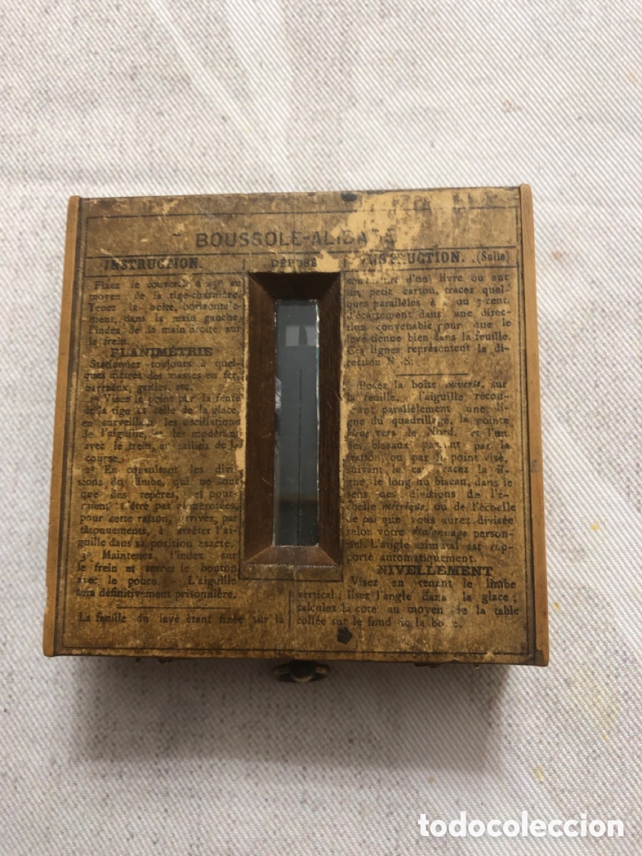 Antig&uuml;edades: Br&uacute;jula planimetre nivel - Foto 14