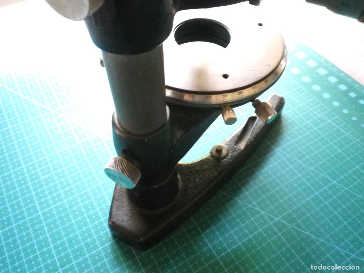 Antig&uuml;edades: Microscopio Carl Zeiss Jena - Foto 14