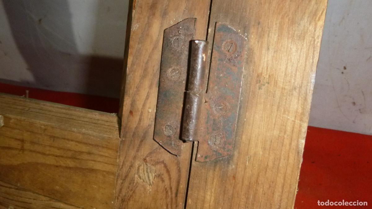 Antig&uuml;edades: ANTIGUO MARCO CON VENTANA EN MADERA DE PINO - Foto 4