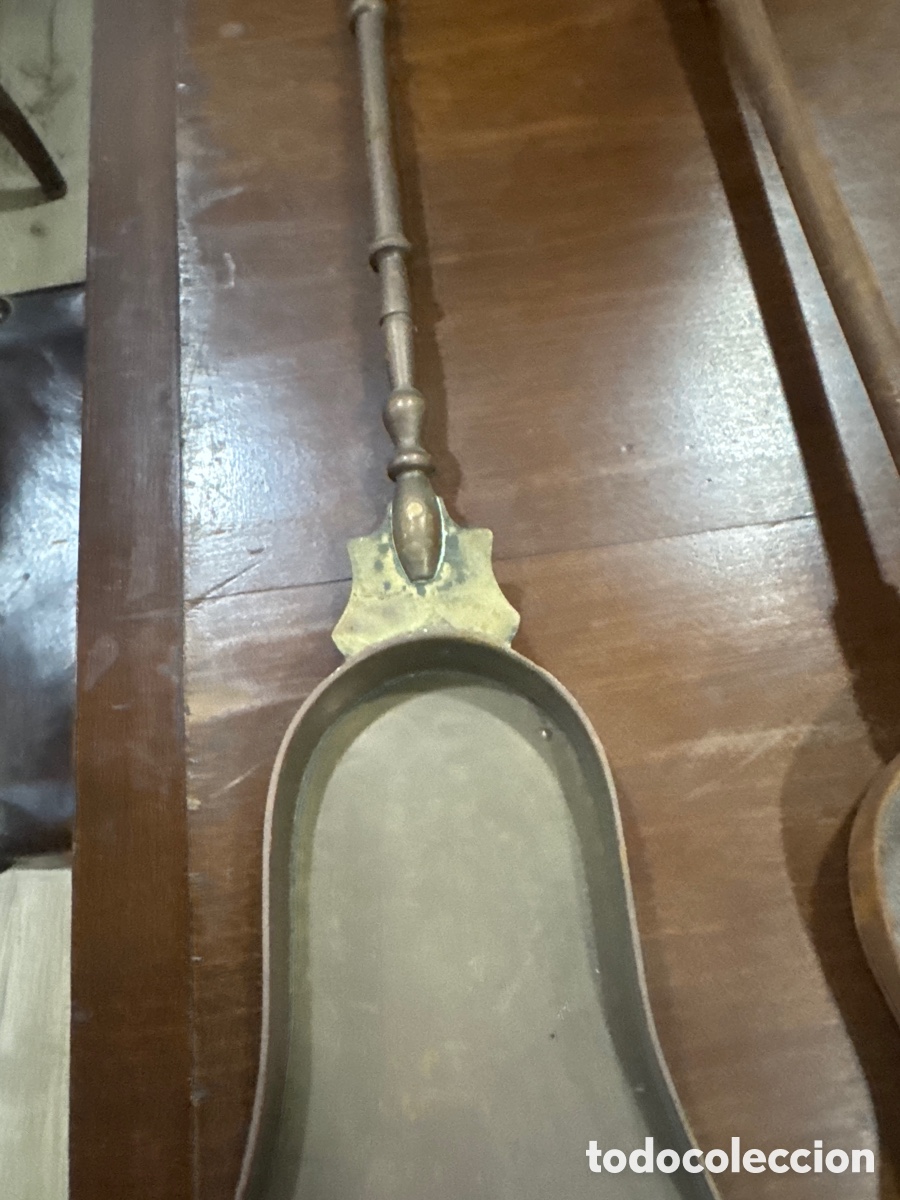 Antig&uuml;edades: Lote de Tenazas y paletas de forja - Foto 4