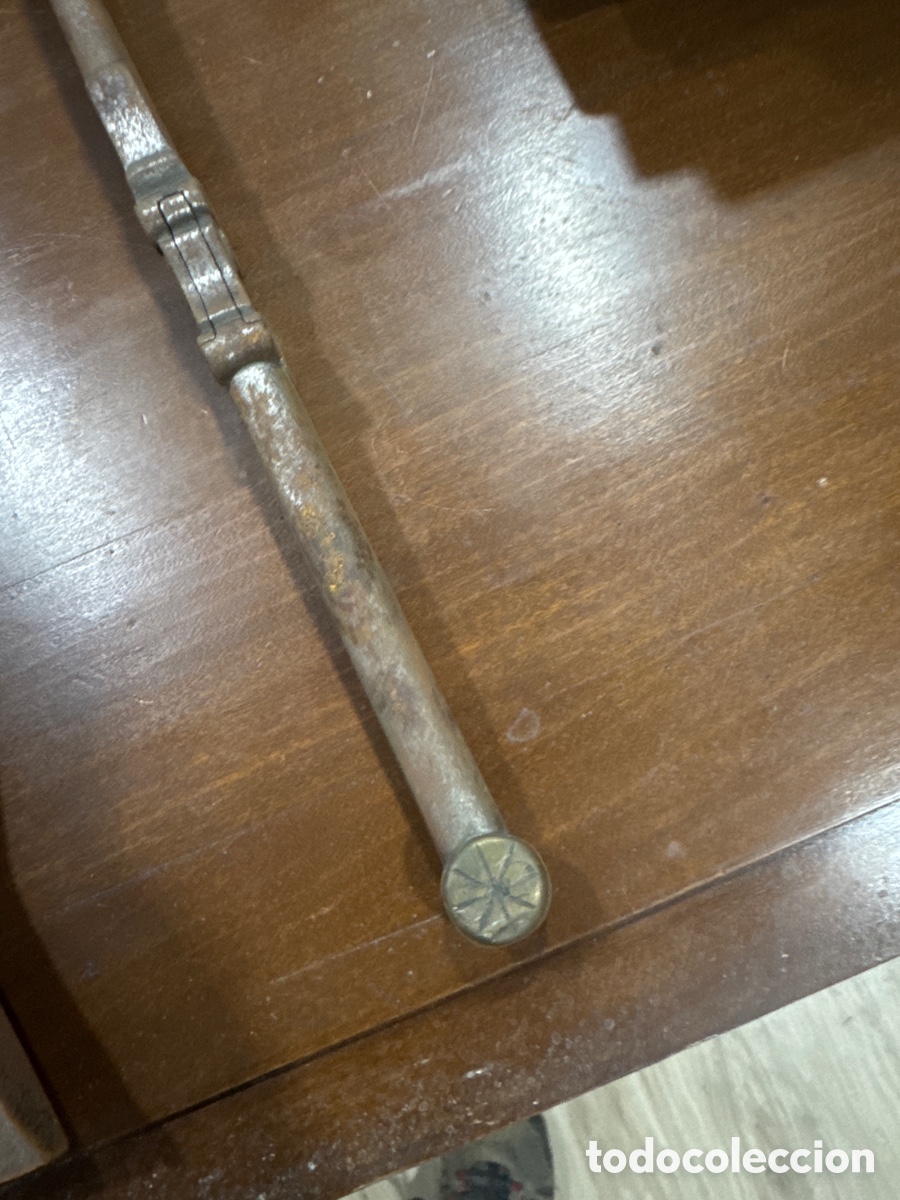 Antig&uuml;edades: Lote de Tenazas y paletas de forja - Foto 5