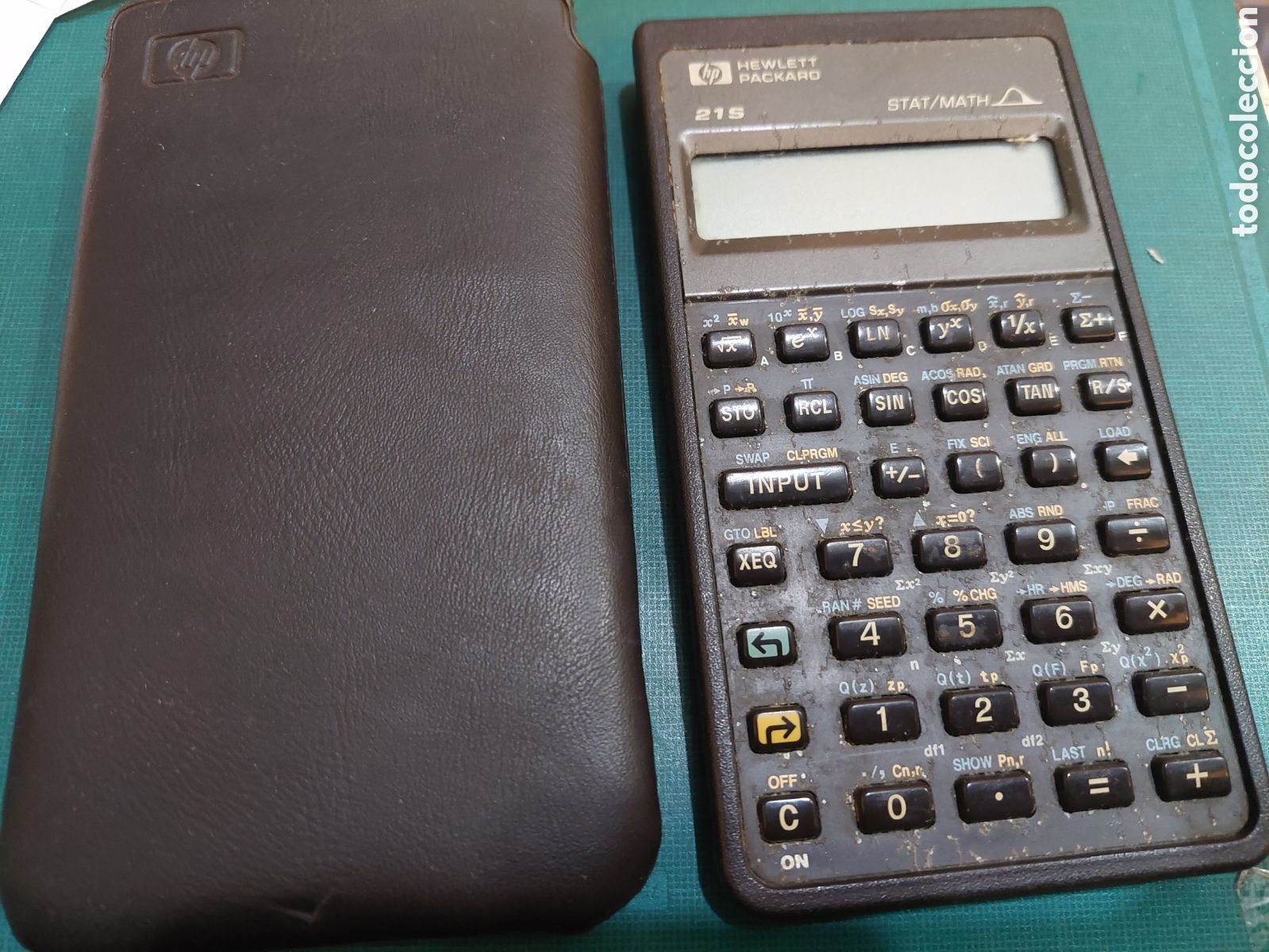 Antig&uuml;edades: CALCULADORA VINTAGE HEWLETT PACKARD 21 S STAT/MATH - Foto 1
