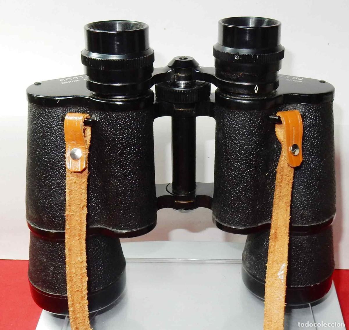 Antig&uuml;edades: Binoculares/prism&aacute;ticos BOOTS 10 X 50 - Foto 4