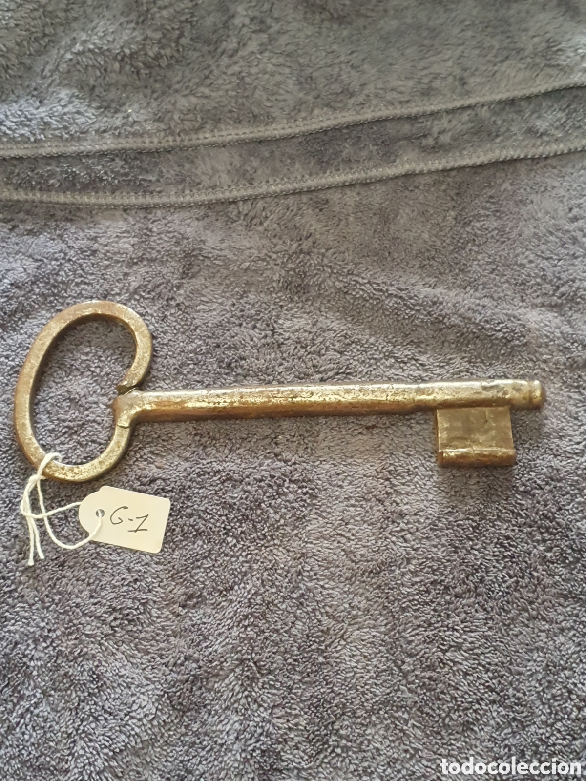 Antig&uuml;edades: OS2. G1. Llave Maciza, De 18 Cm. - Foto 1