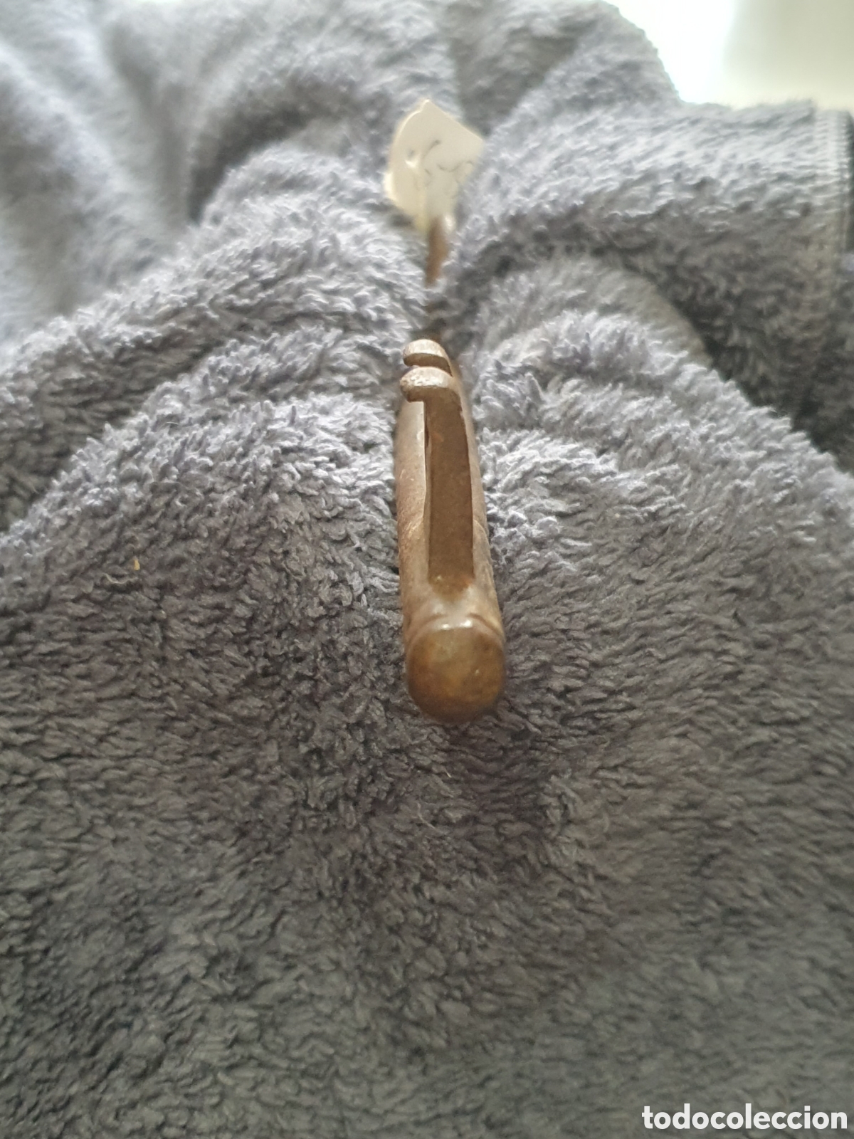 Antig&uuml;edades: OS2. G15. Llave Maciza, De 15 Cm. - Foto 4