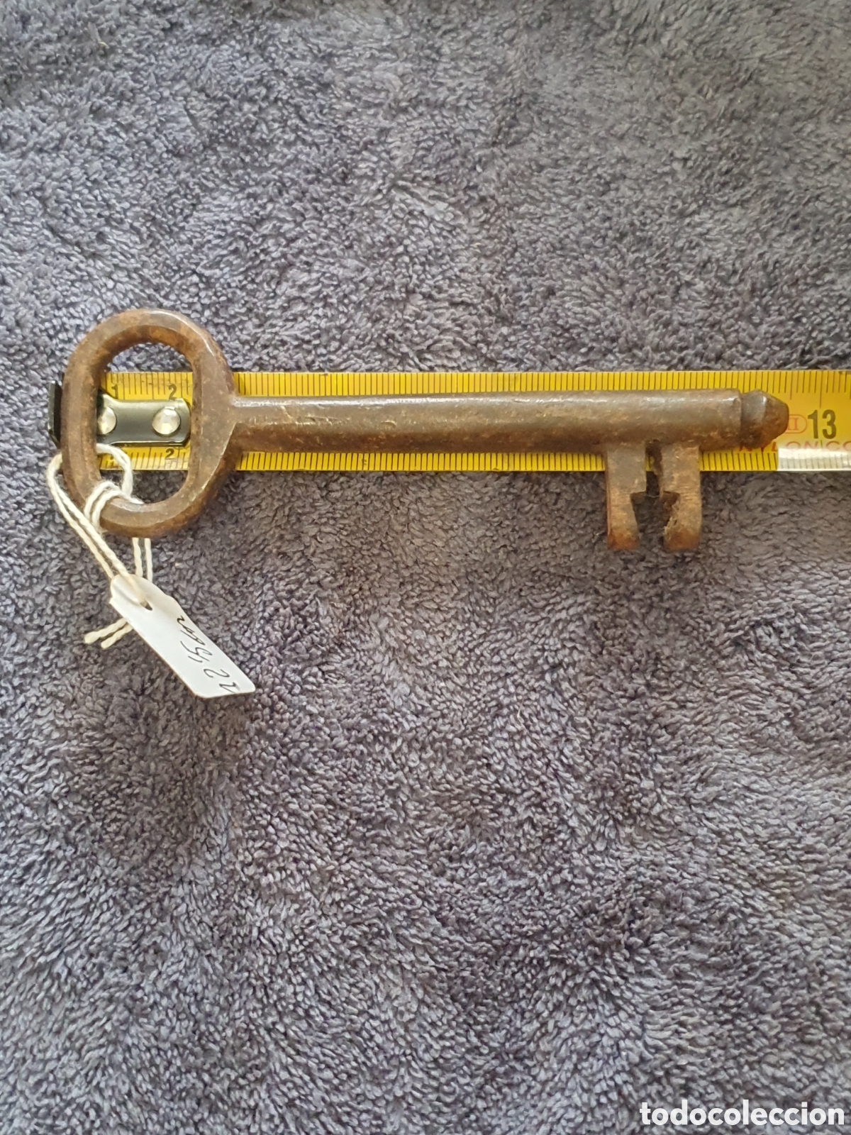 Antig&uuml;edades: OS2. G14. Llave De Forja, Maciza, De 125 Cm. - Foto 5
