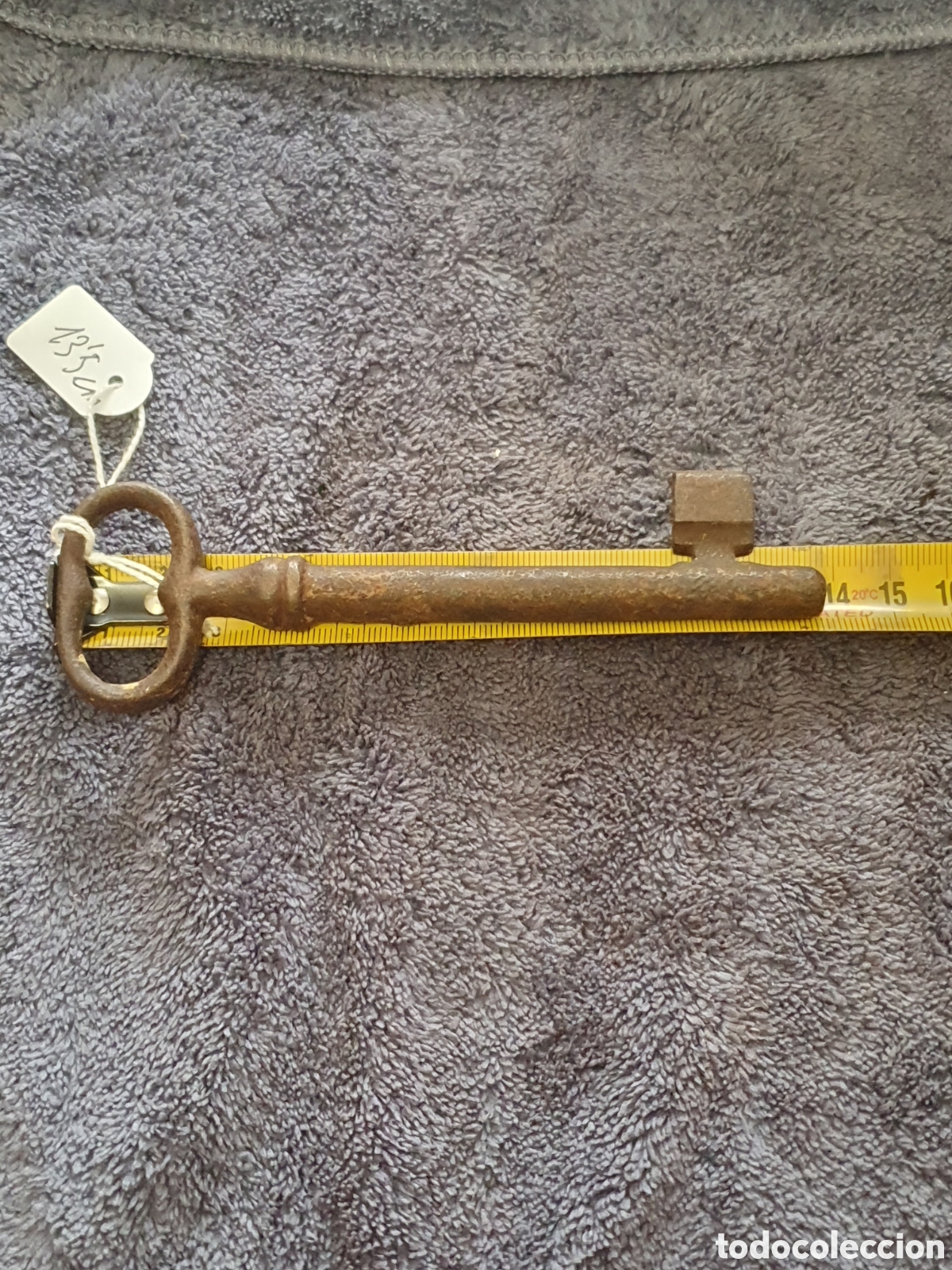Antig&uuml;edades: OS2. G18. Llave Maciza, De 135 Cm. - Foto 5