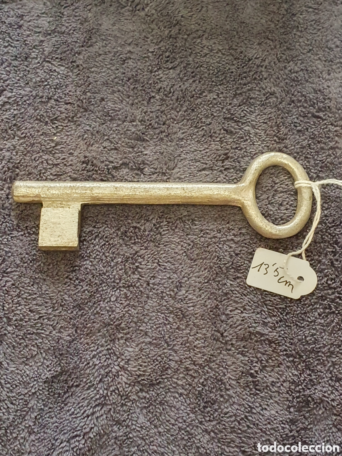 Antig&uuml;edades: OS2. G6. Llave De Aluminio Macizo, De 135 Cm. - Foto 2
