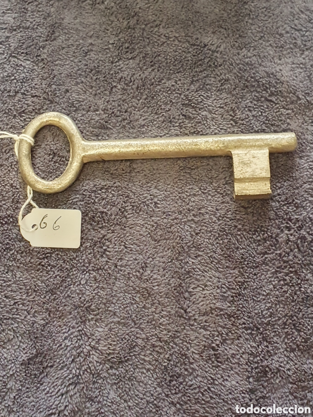 Antig&uuml;edades: OS2. G6. Llave De Aluminio Macizo, De 135 Cm. - Foto 1