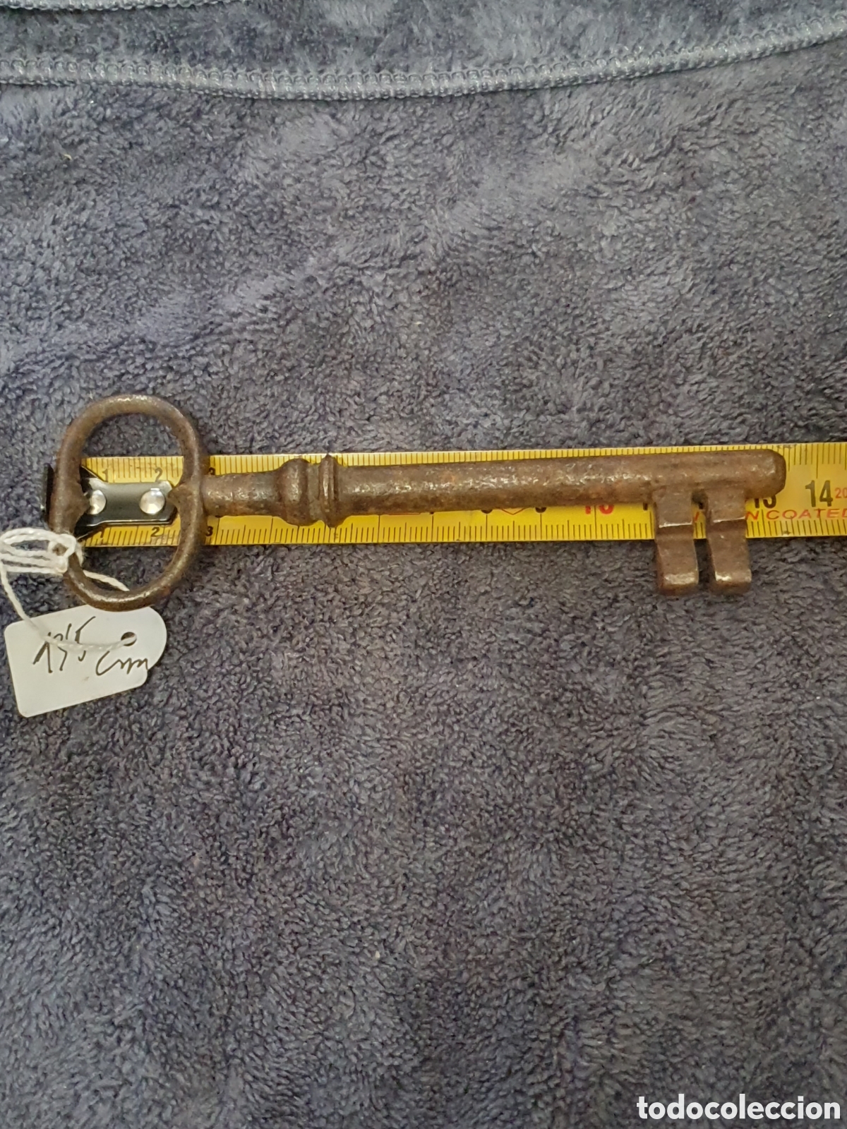 Antig&uuml;edades: OS2. G12. Llave Maciza, De 135 Cm. - Foto 5