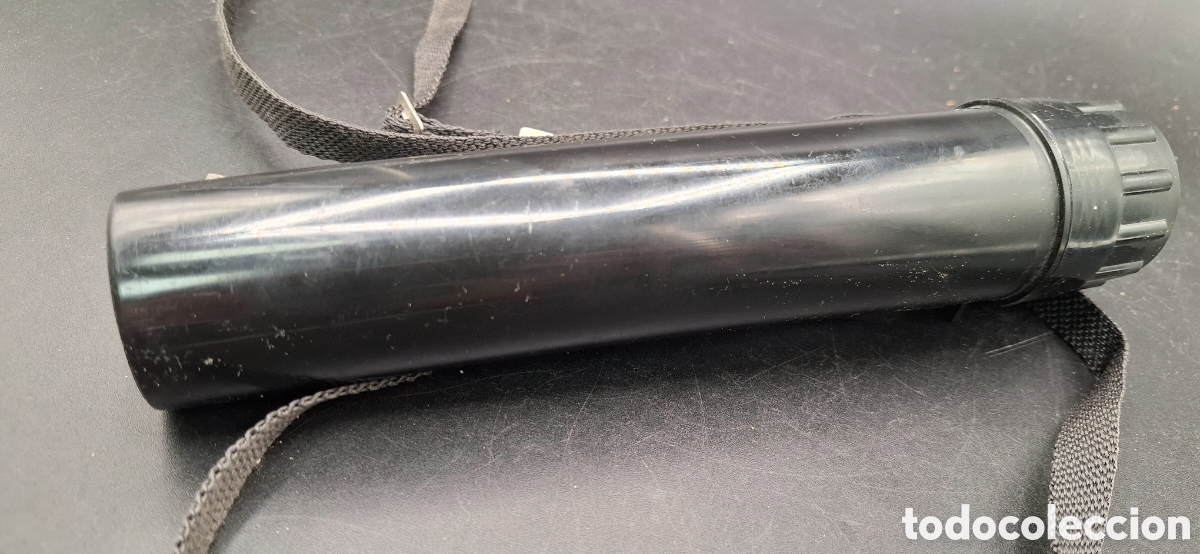 Antig&uuml;edades: Catalejo plegable sovi&eacute;tico USSR. 10X30 Totalmente funcional. Con funda. - Foto 5