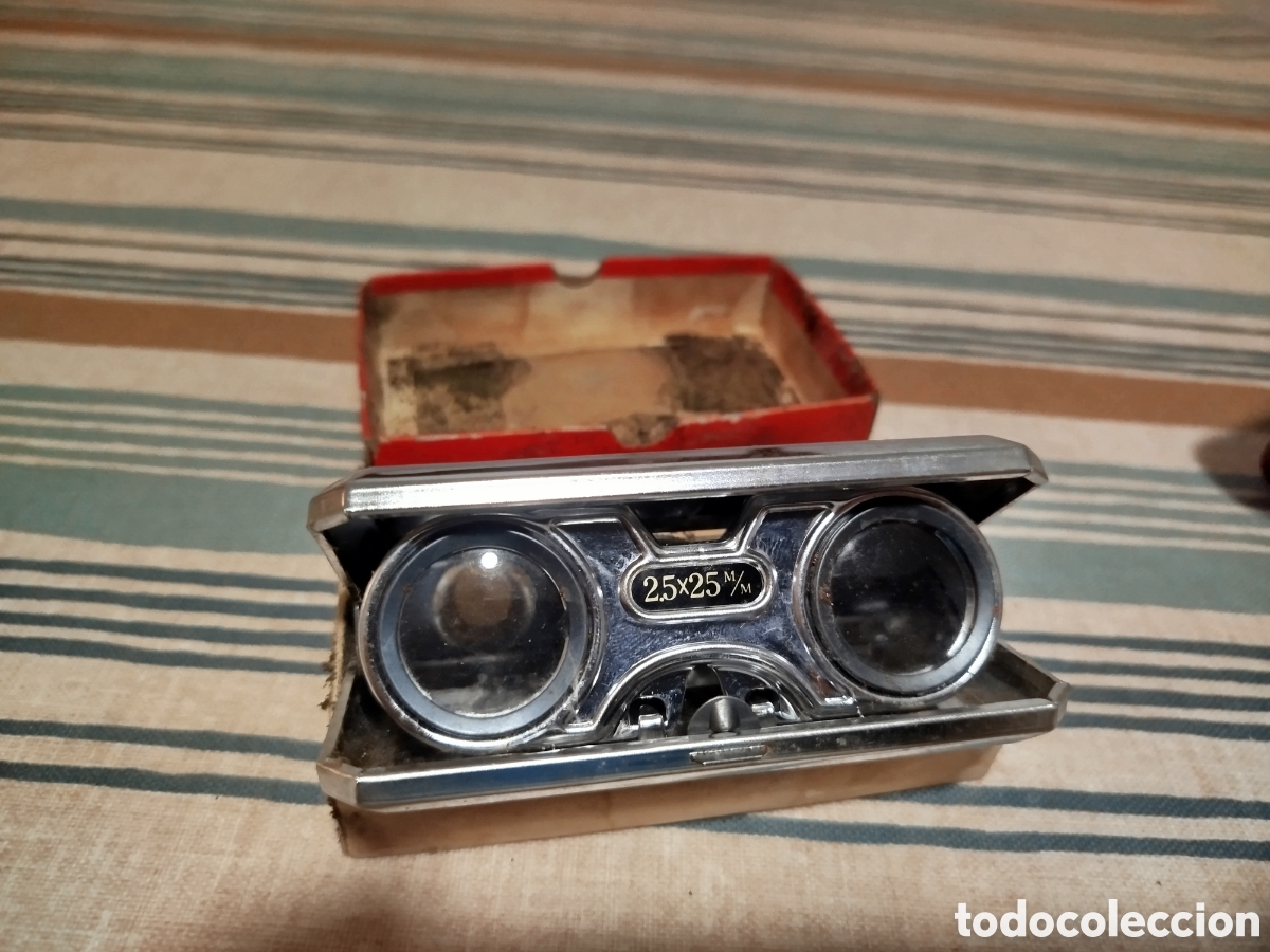 Antig&uuml;edades: Folding opera Glass KING - Foto 2