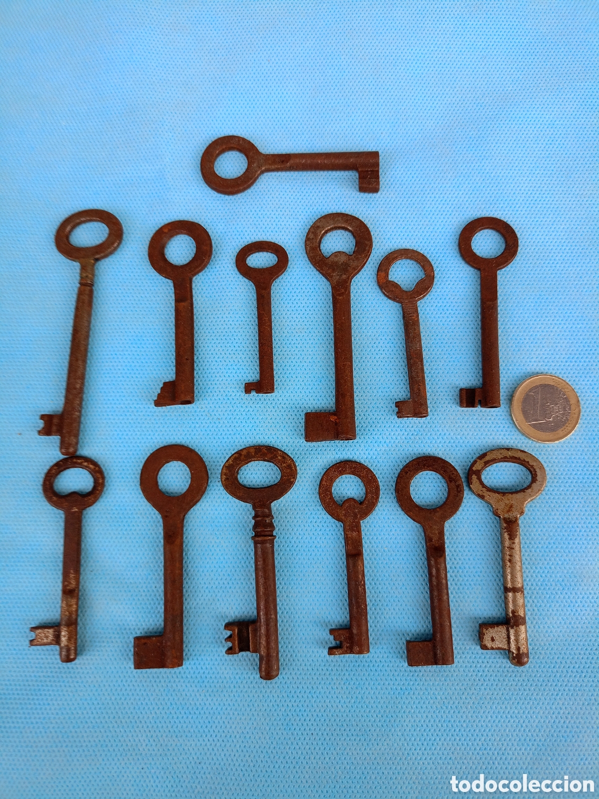 Antig&uuml;edades: COLECCI&Oacute;N DE 13 LLAVES ANTIGUAS - Foto 1