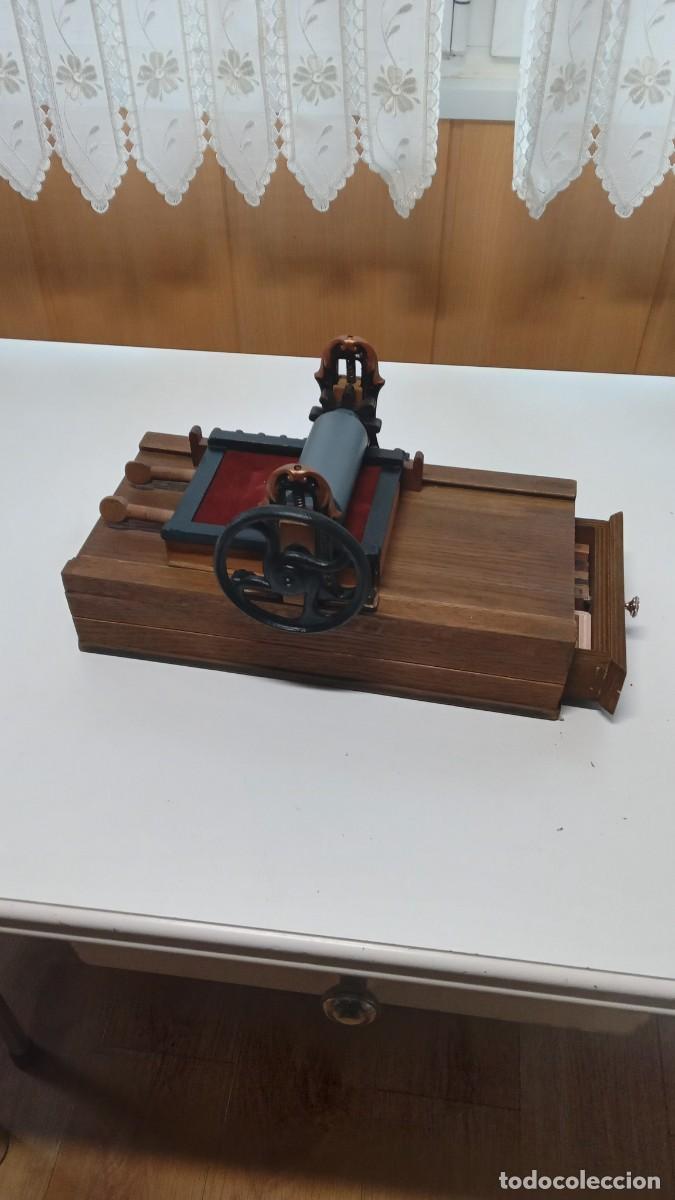 Antig&uuml;edades: IMPRENTA MAQUETA PRENSA DE TIPOGRAFIA - Foto 1