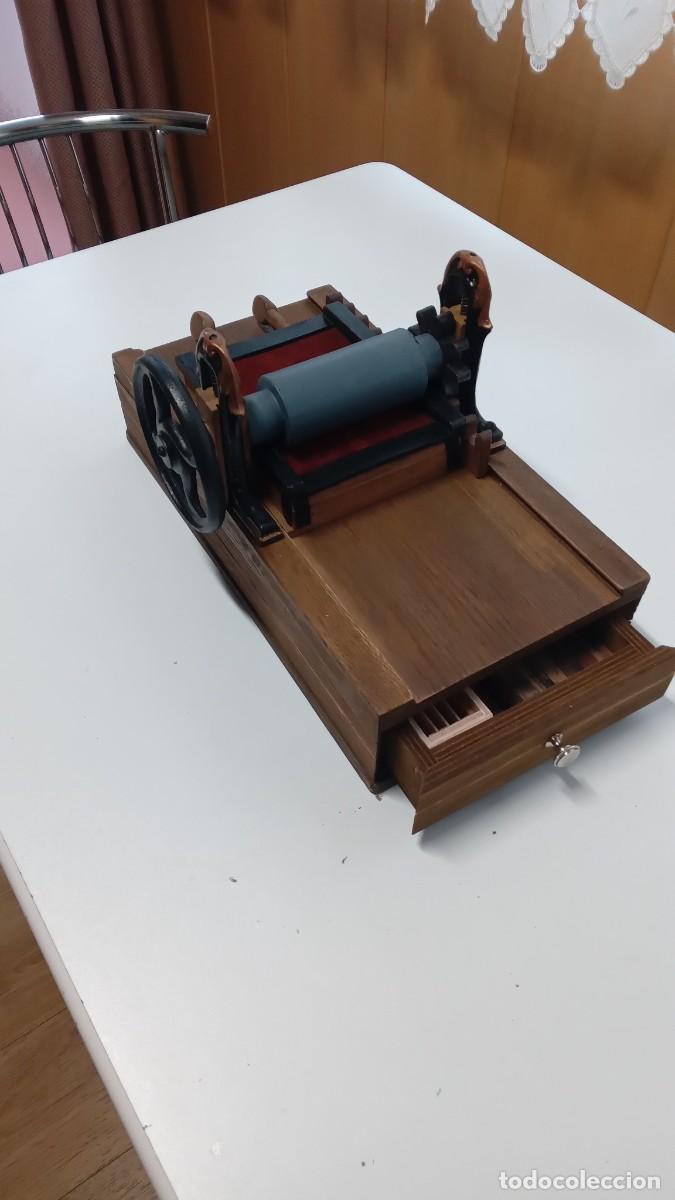 Antig&uuml;edades: IMPRENTA MAQUETA PRENSA DE TIPOGRAFIA - Foto 2
