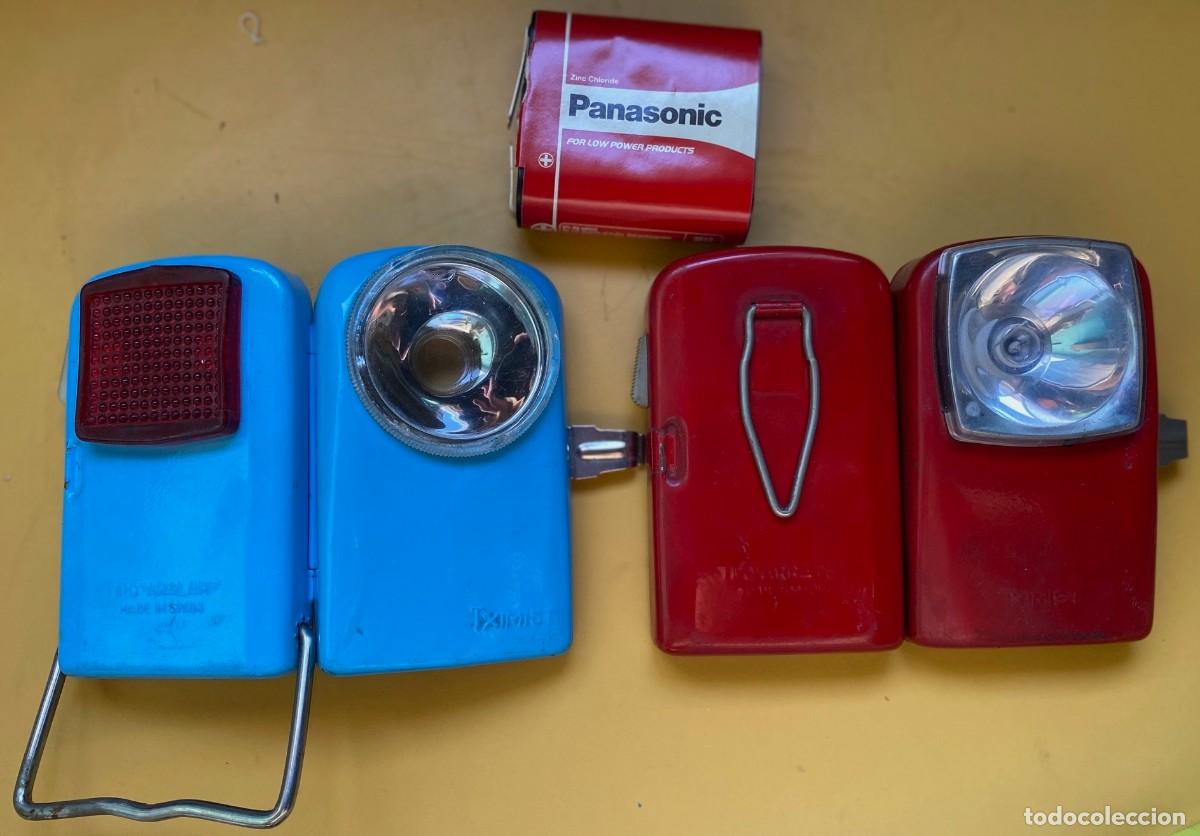 Antig&uuml;edades: 2 LINTERNAS DE PETACA A&Ntilde;OS 70/80 - Foto 3