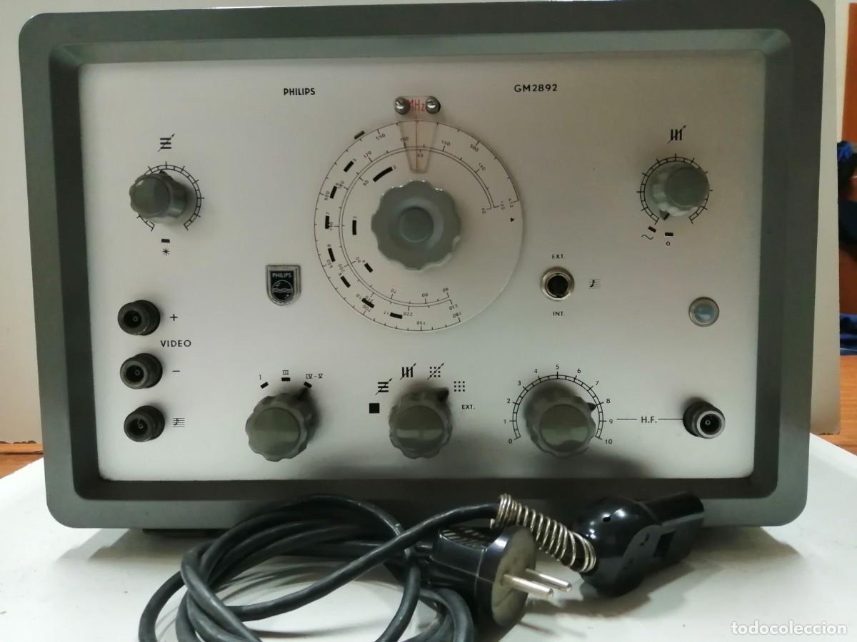 Antig&uuml;edades: GENERADOR DE SE&Ntilde;AL PHILIPS GM2892 - Foto 3