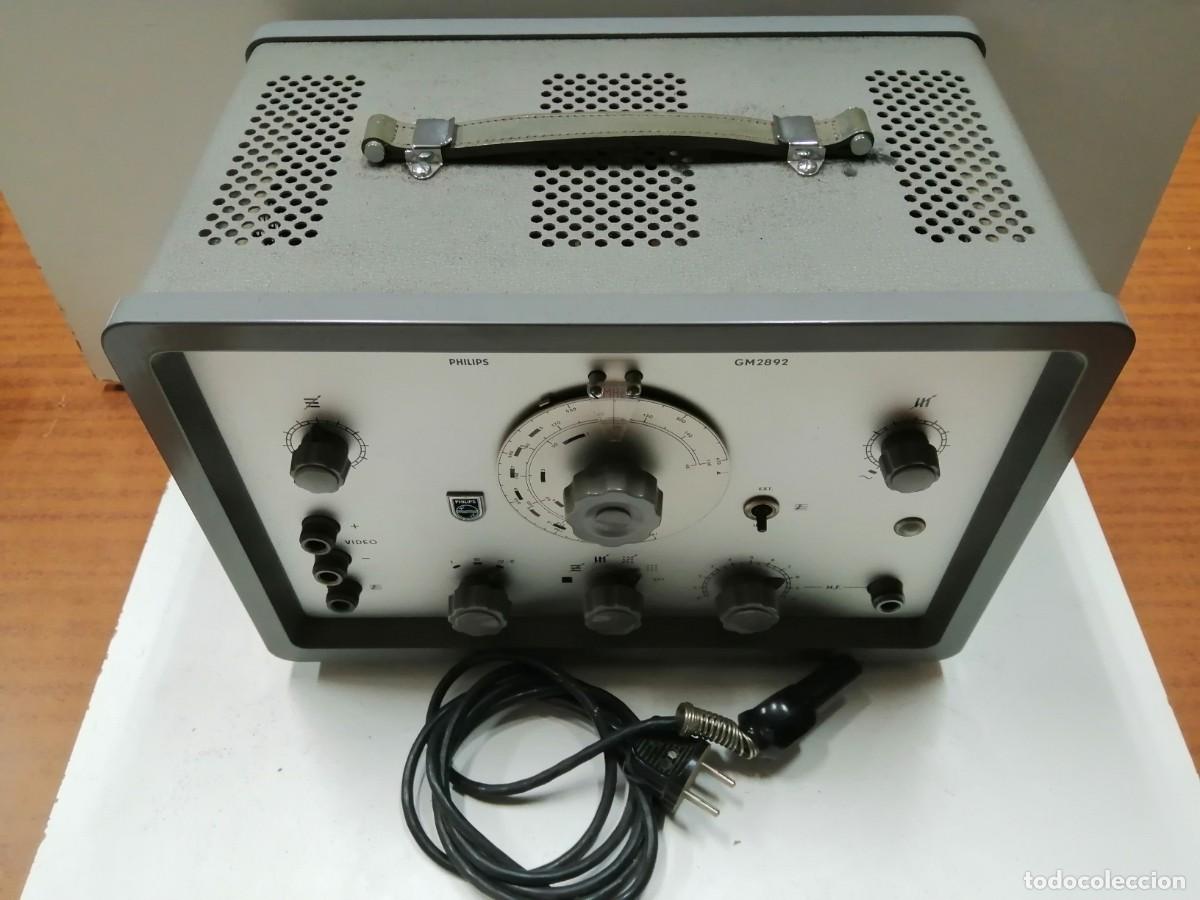 Antig&uuml;edades: GENERADOR DE SE&Ntilde;AL PHILIPS GM2892 - Foto 2