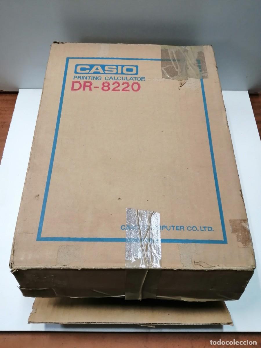 Antig&uuml;edades: M&Aacute;QUINA DE CALCULAR DE ROLLO CASIO DR-1220S - Foto 5