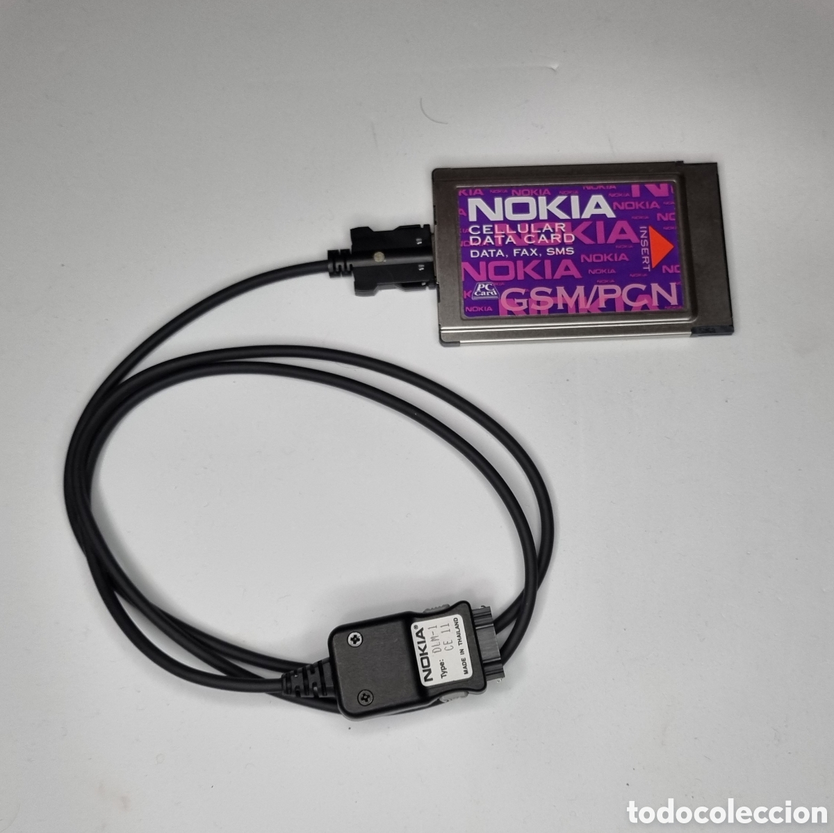 Tel&eacute;fonos: Nokia DTP-2 data Card y cable y discos - Foto 5