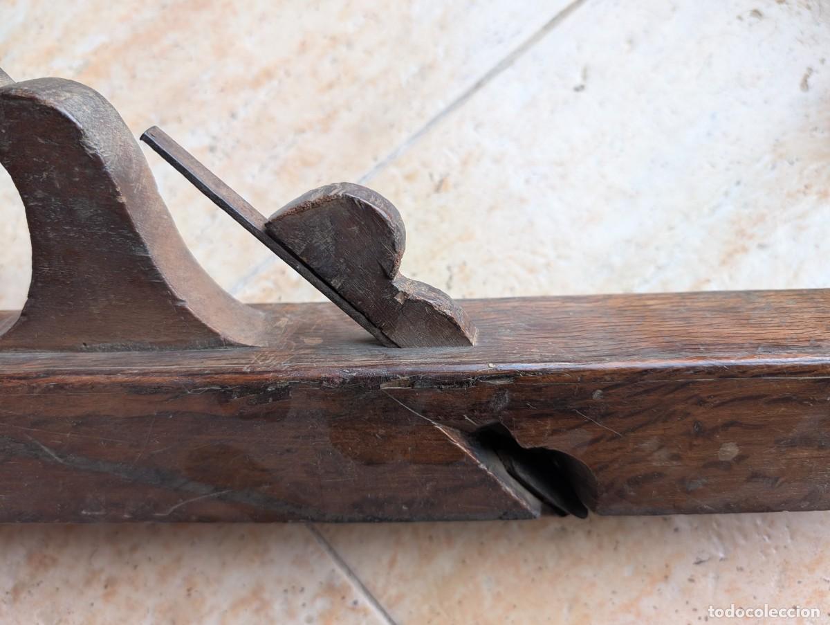 Antig&uuml;edades: CEPILLO DE CARPINTERO CON CUCHILLA PEDRO BUDOY - Foto 3
