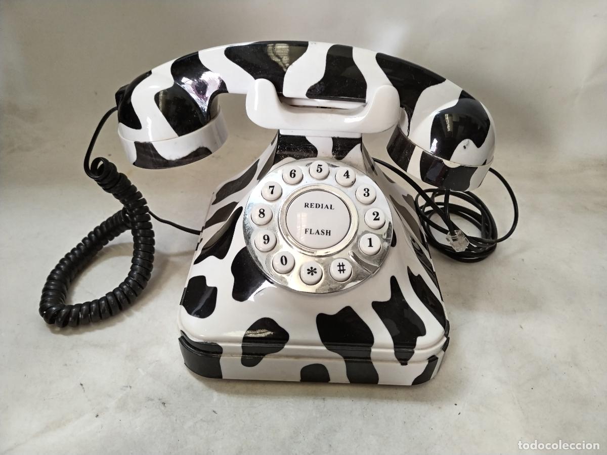 Tel&eacute;fonos: telefono retro vaca vintage - Foto 1