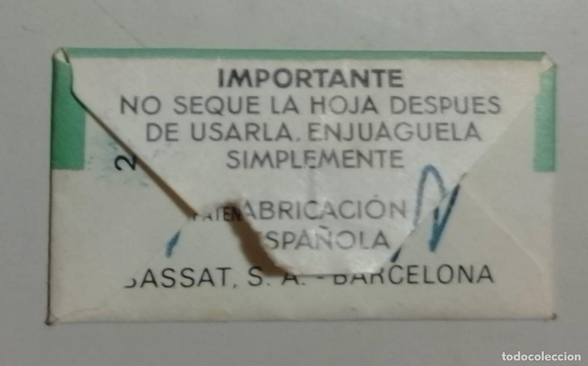 Antig&uuml;edades: Filomatic Microcromo, Hoja de Afeitar Antigua con Funda - Foto 2