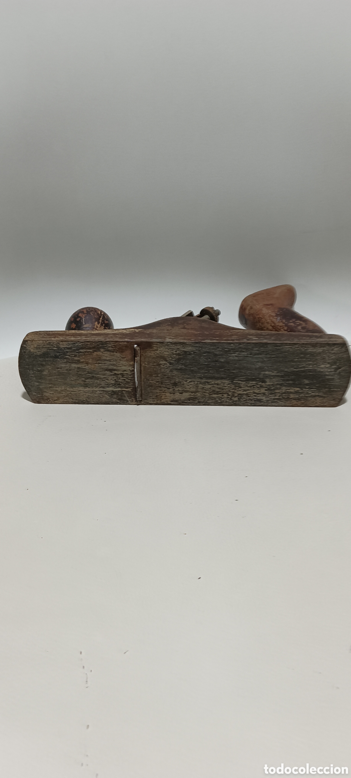 Antig&uuml;edades: Cepillo de madera antiguo - Foto 3