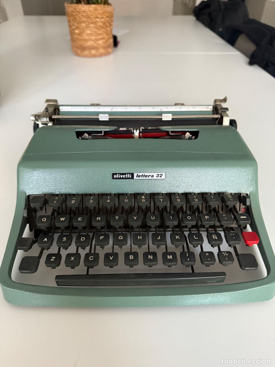 Antig&uuml;edades: M&aacute;quina escribir Olivetti Lettera 32 - Foto 5