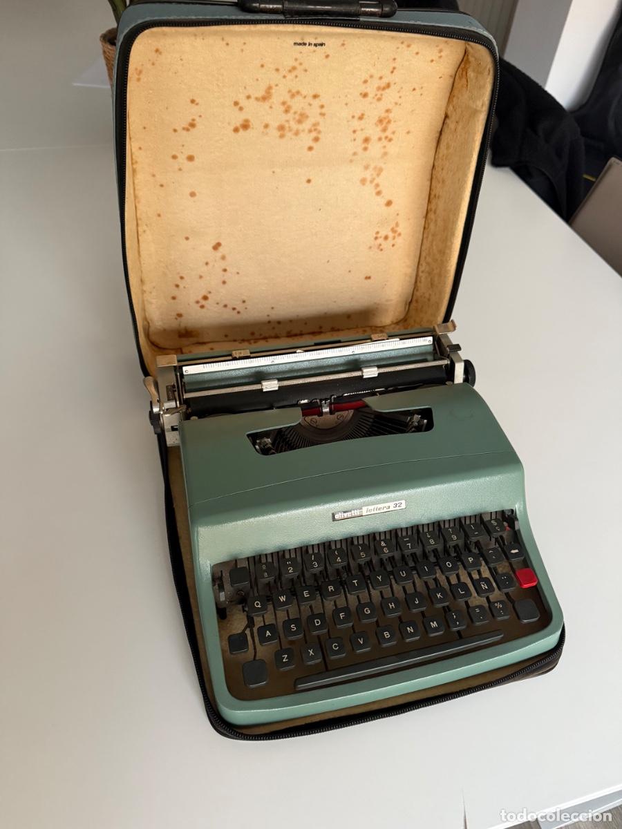 Antig&uuml;edades: M&aacute;quina escribir Olivetti Lettera 32 - Foto 6
