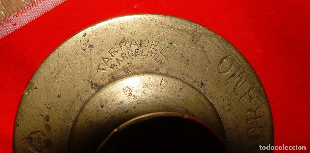 Antig&uuml;edades: DIVERSAS PESAS DE LATON CON SOLERA - Foto 3