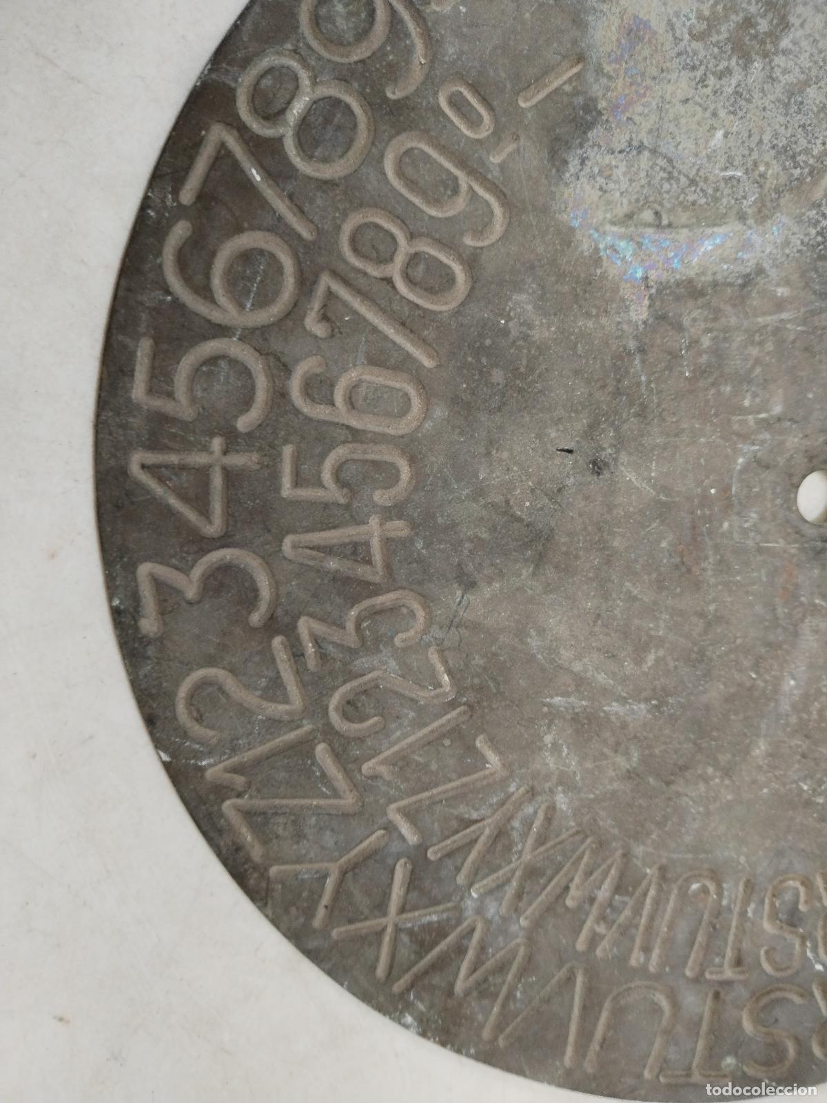 Antig&uuml;edades: rueda de cifrado de bronce - c121 - Foto 3
