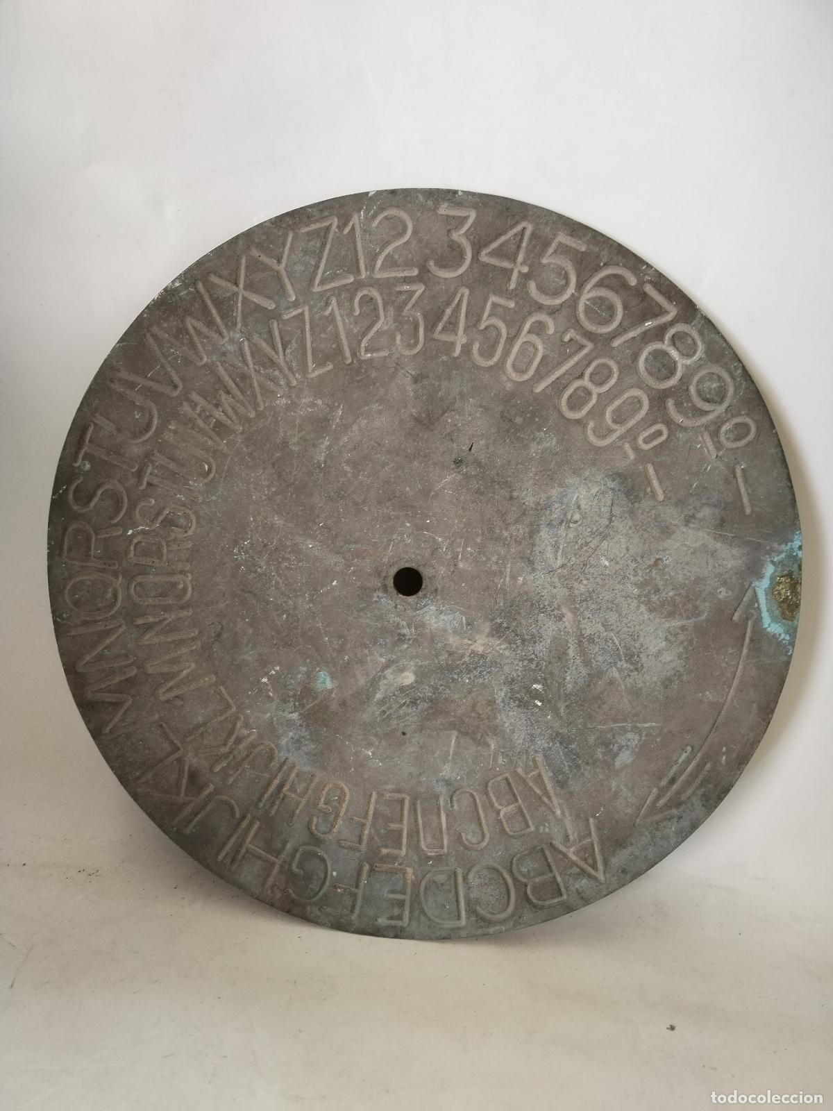 Antig&uuml;edades: rueda de cifrado de bronce - c121 - Foto 7
