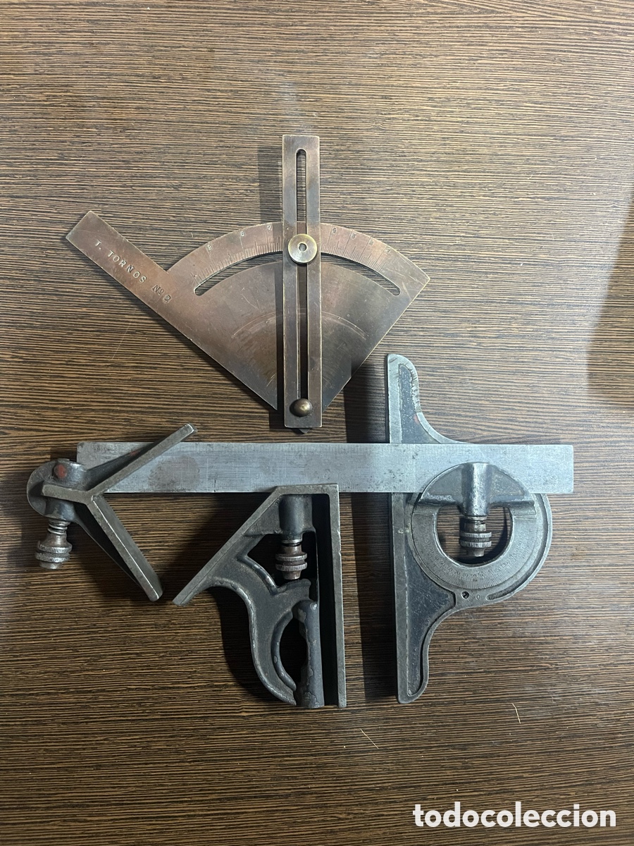 Antig&uuml;edades: JUEGO DE 5 PIEZAS CUADRADAS - Foto 1