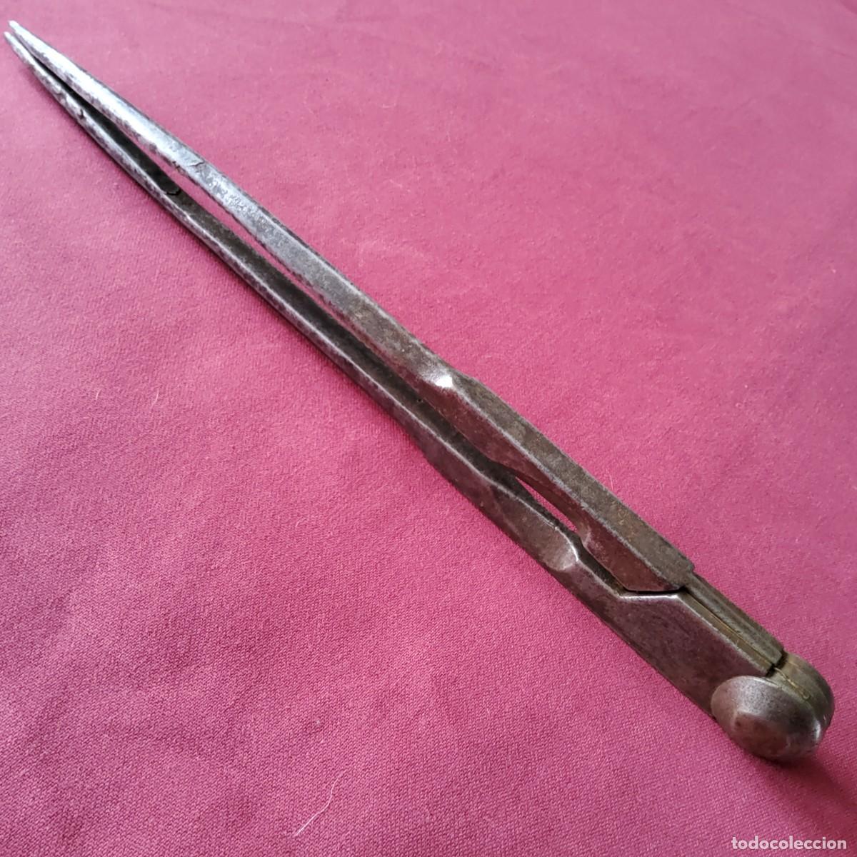 Antig&uuml;edades: ANTIGUO COMP&Aacute;S DE HIERRO, 29,50 CM. - Foto 14