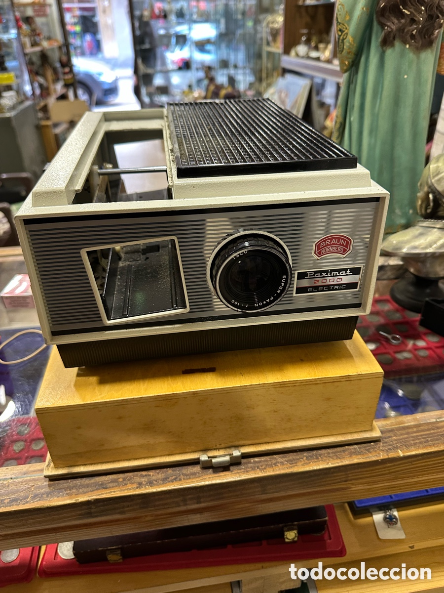 Antig&uuml;edades: Proyector de diapositivas paximat - Foto 3