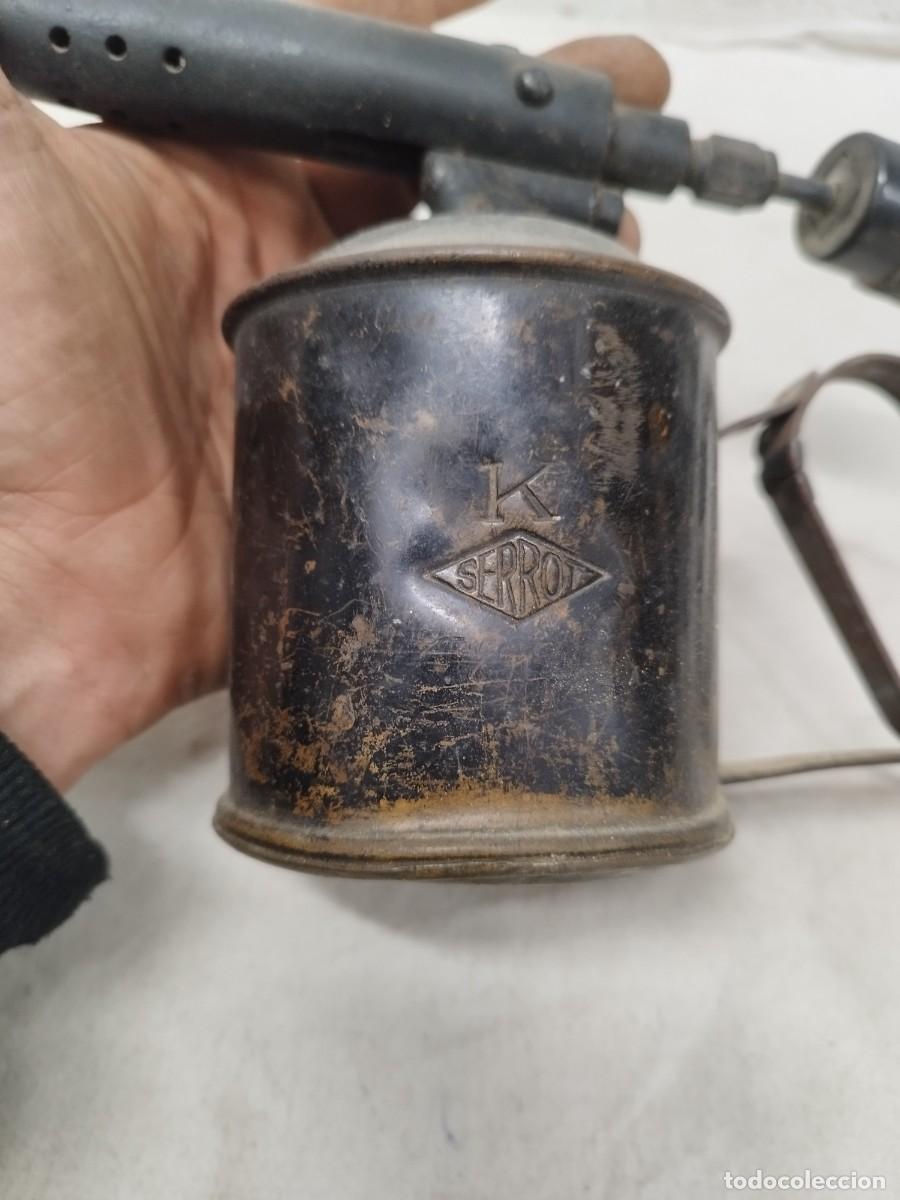 Antig&uuml;edades: Antiguo soplete ,marcado K Serrot. Sin probar. - Foto 7