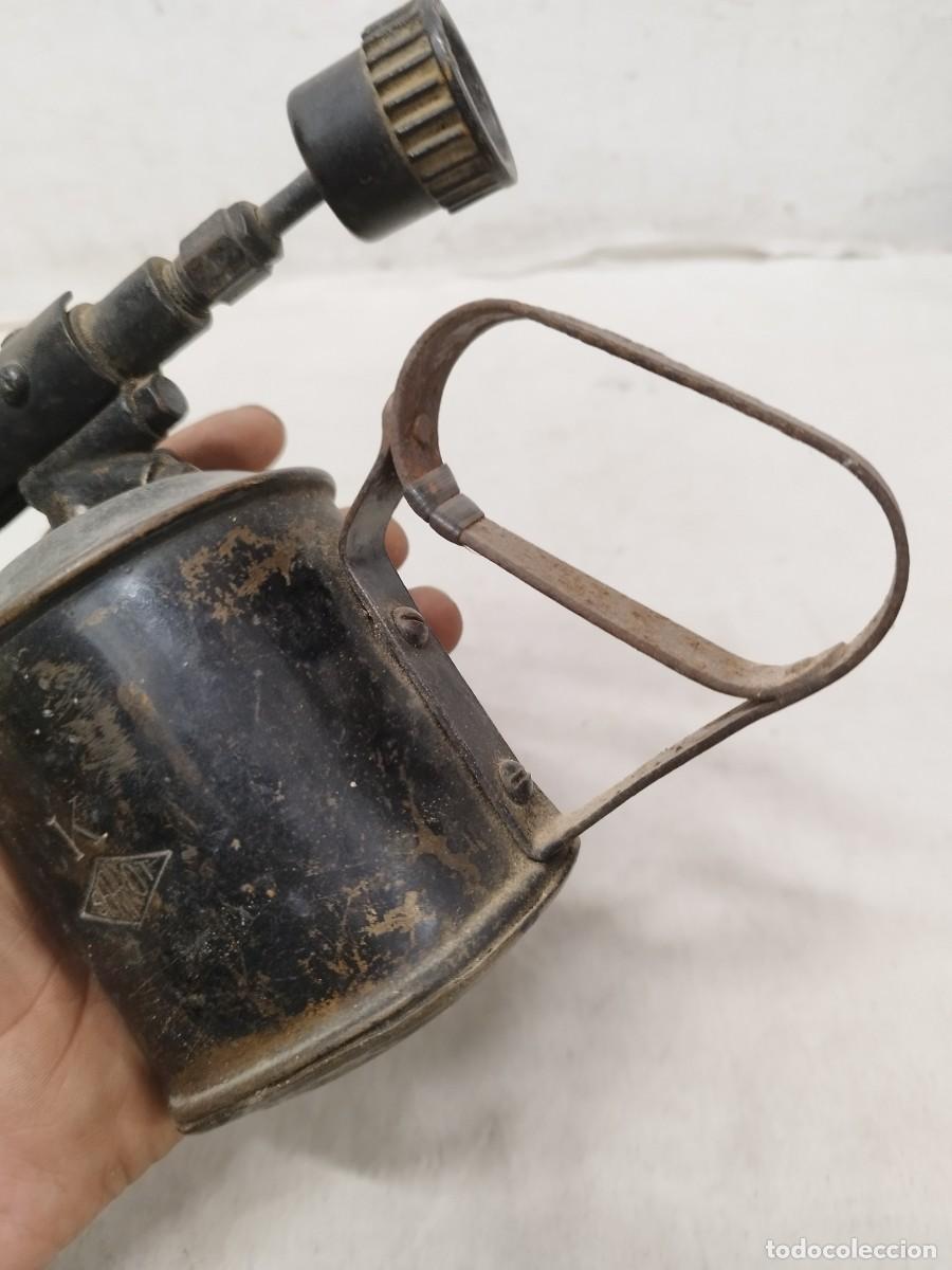 Antig&uuml;edades: Antiguo soplete ,marcado K Serrot. Sin probar. - Foto 9