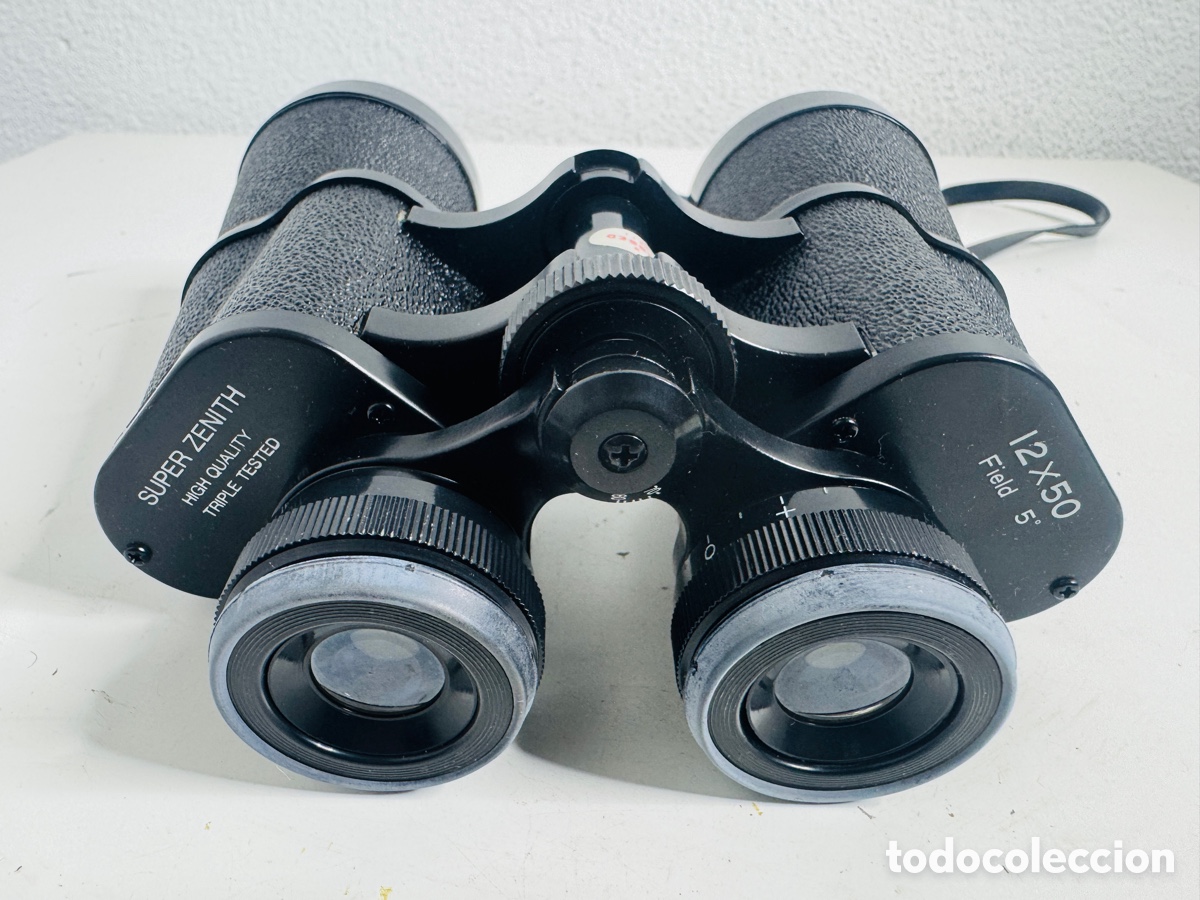 Antig&uuml;edades: SUPER ZENTH 12&times;50 Field5&deg; binoculars with case - Foto 4